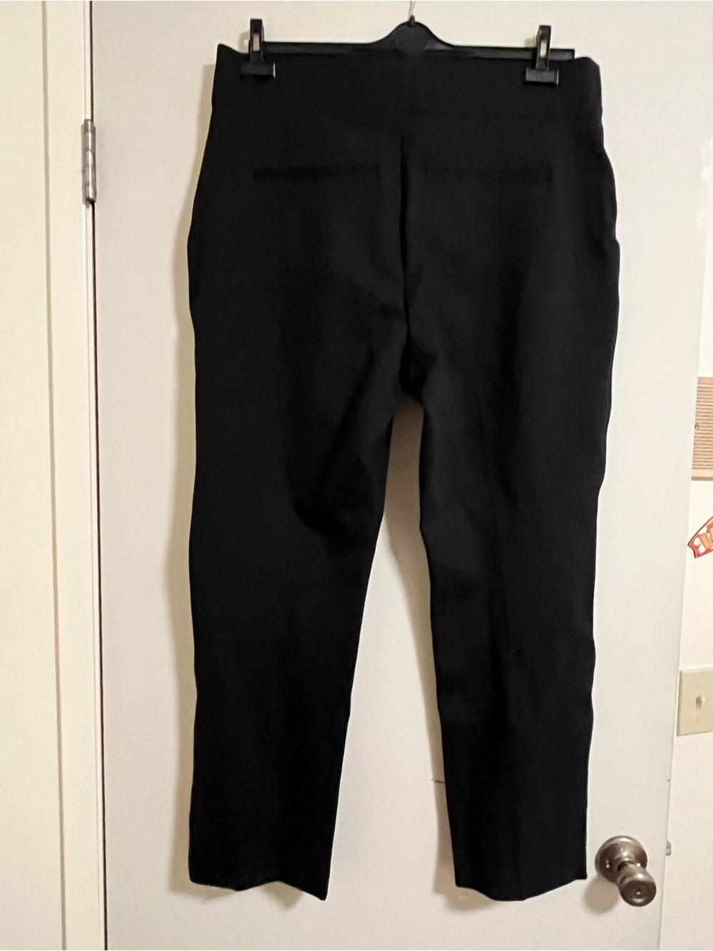 SPANX Black Ponte Ankle Pants
